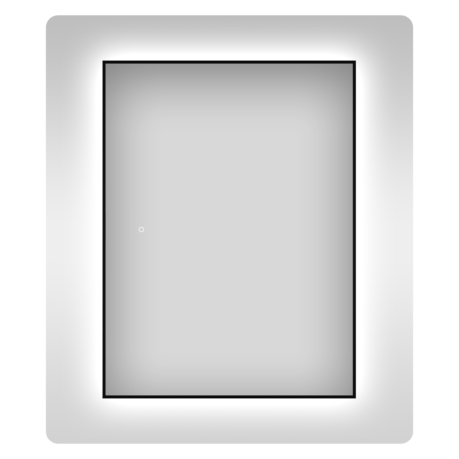 Влагостойкое зеркало с подсветкой для ванной Wellsee 7 Rays' Spectrum 172201080, 80х120 см