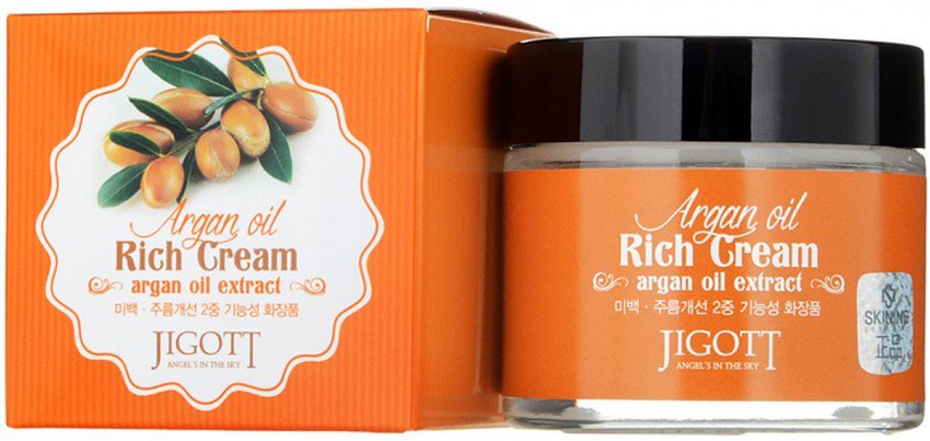 Купить Крем для лица JIGOTT Argan Oil Reach Cream 70 мл