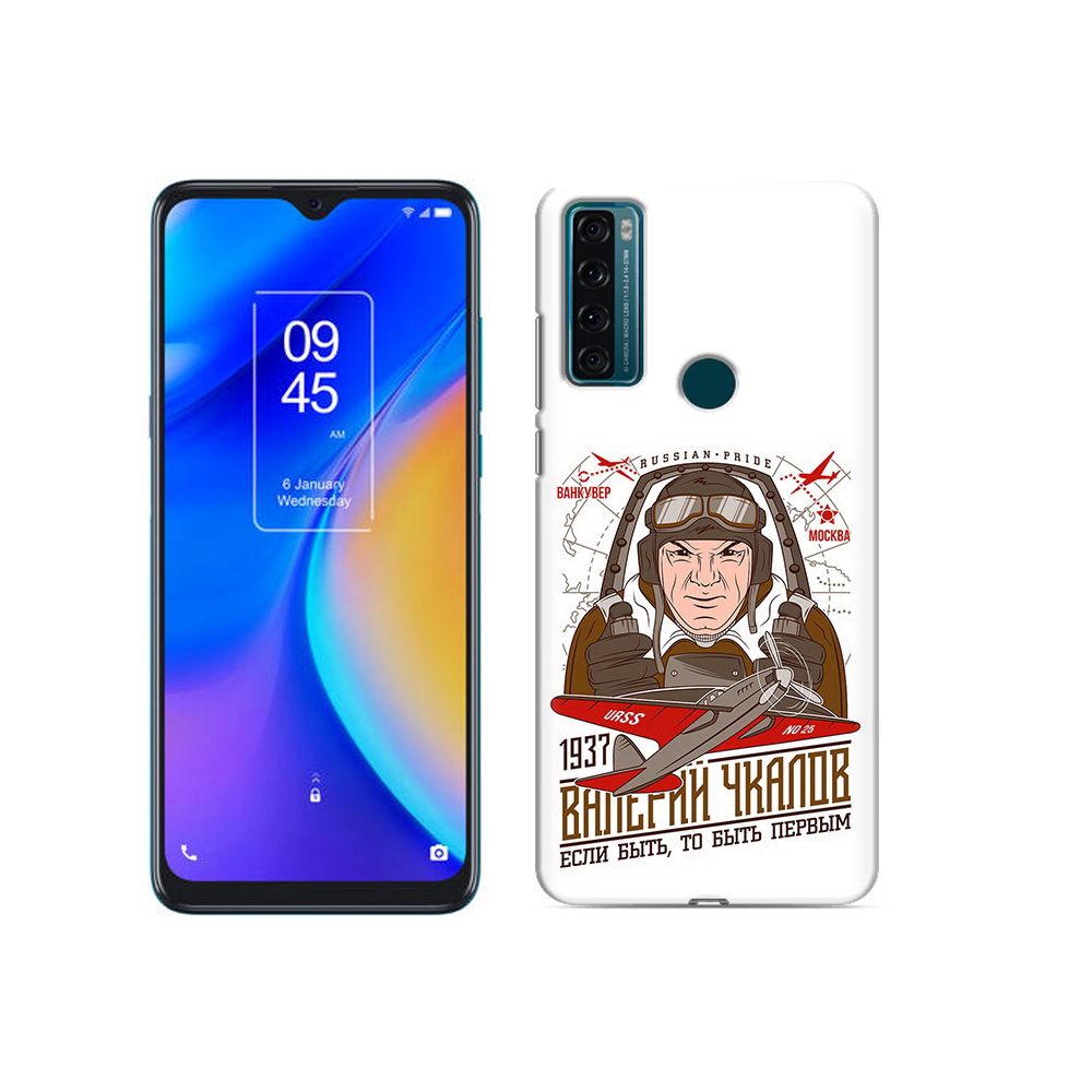 

Чехол MyPads Tocco для TCL 20 SE Чкалов, Прозрачный, Tocco
