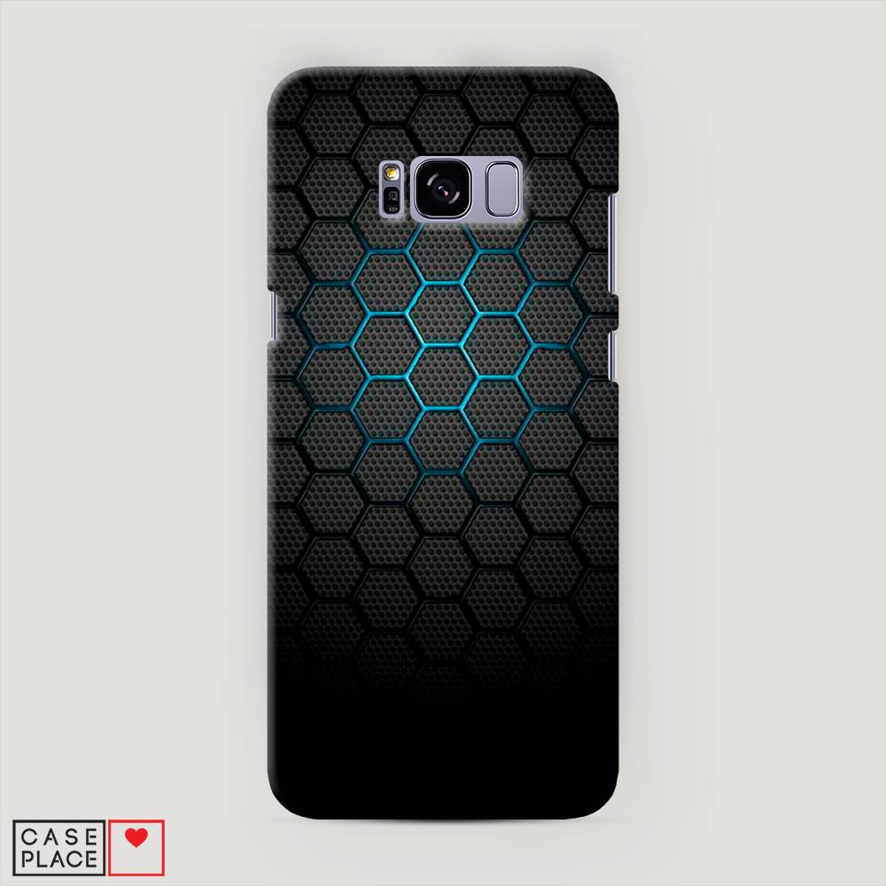 

Чехол Awog "Бирюзовые соты" для Samsung Galaxy S8 +, 24820-2