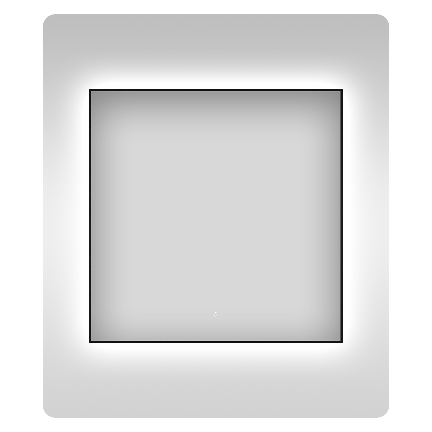 фото Влагостойкое зеркало с подсветкой для ванной wellsee 7 rays' spectrum 172200340, 50х50 см