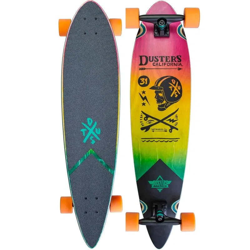 фото Лонгборд dusters moto fades longboard 94x15,2 см multicolor