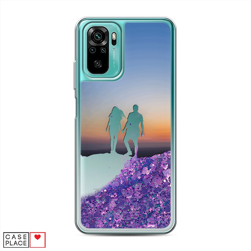 

Чехол Awog на Xiaomi Redmi Note 10/Note 10S/M5s "Пара на краю света", Разноцветный, 39792-1