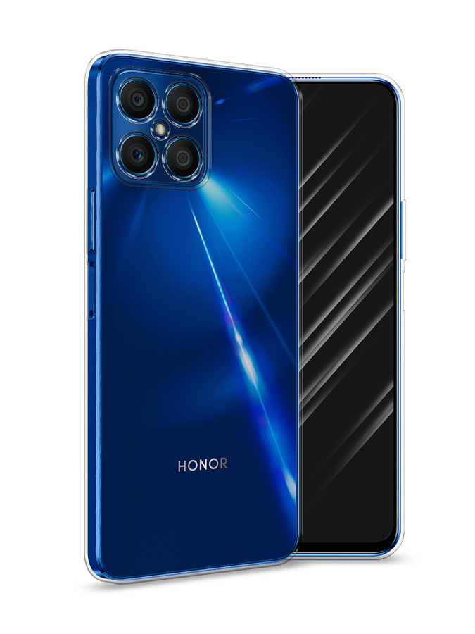 

Чехол Awog на Honor X8 прозрачный, 6107650-1