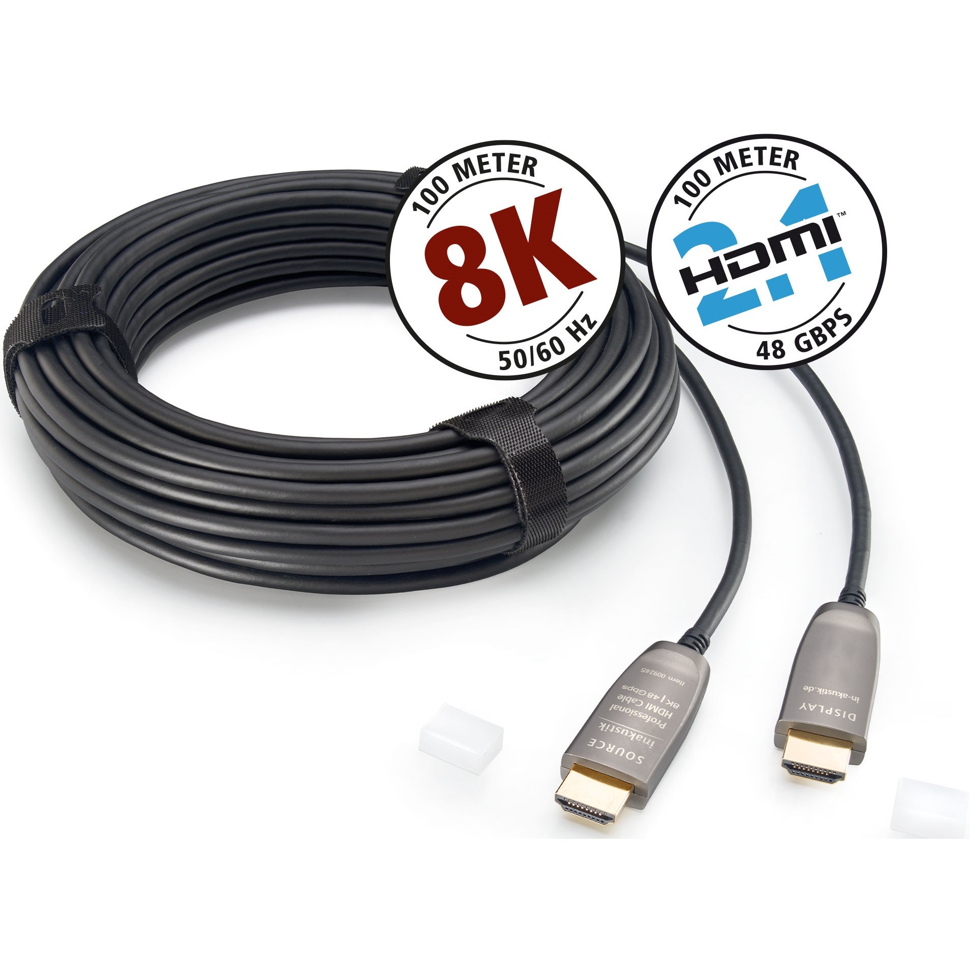 

Кабель HDMI - HDMI оптоволоконные Inakustik 009245002 Professional HDMI 2.1 Optical Fiber, 009245002 Professional HDMI 2.1 Optical Fiber Cable 2.0m