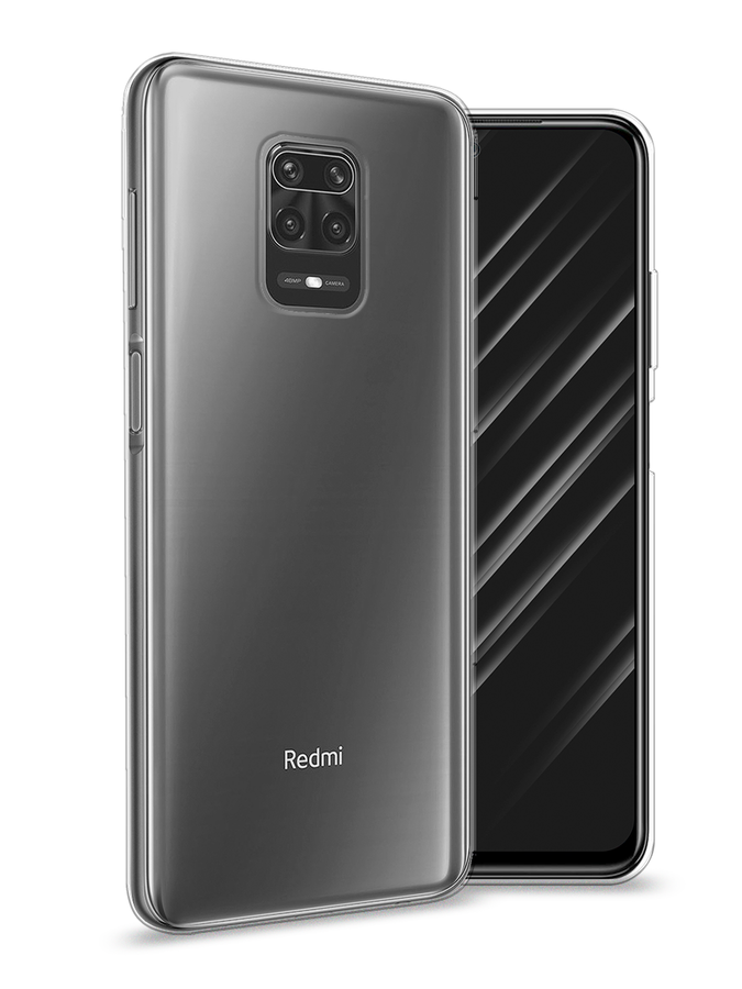 

Чехол Awog на Xiaomi Redmi Note 9S/Note 9 Pro прозрачный, 37950-1