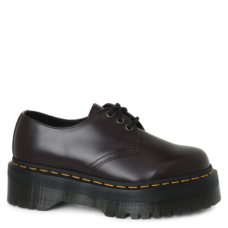 

Полуботинки женские Dr. Martens 27332626 бордовые 40 EU, 27332626