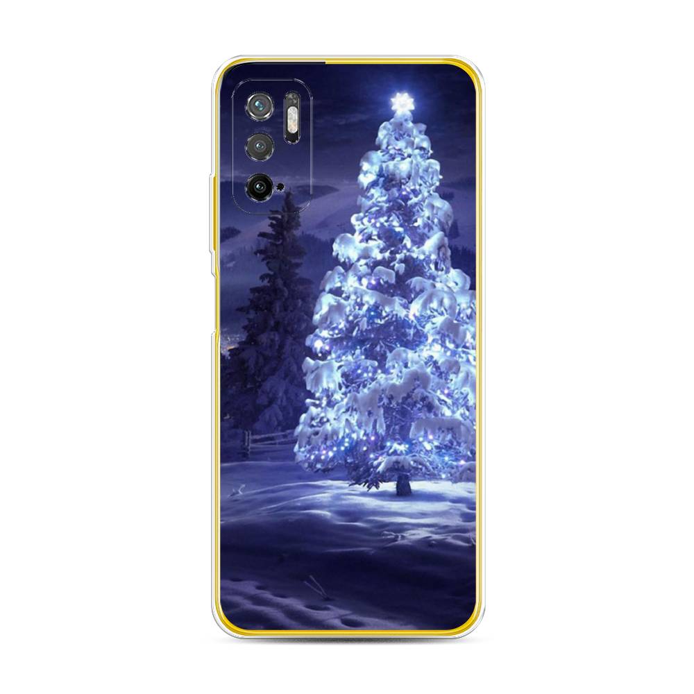 

Чехол на Xiaomi Poco M3 Pro "Зима 4", Синий;черный;белый, 311050-2