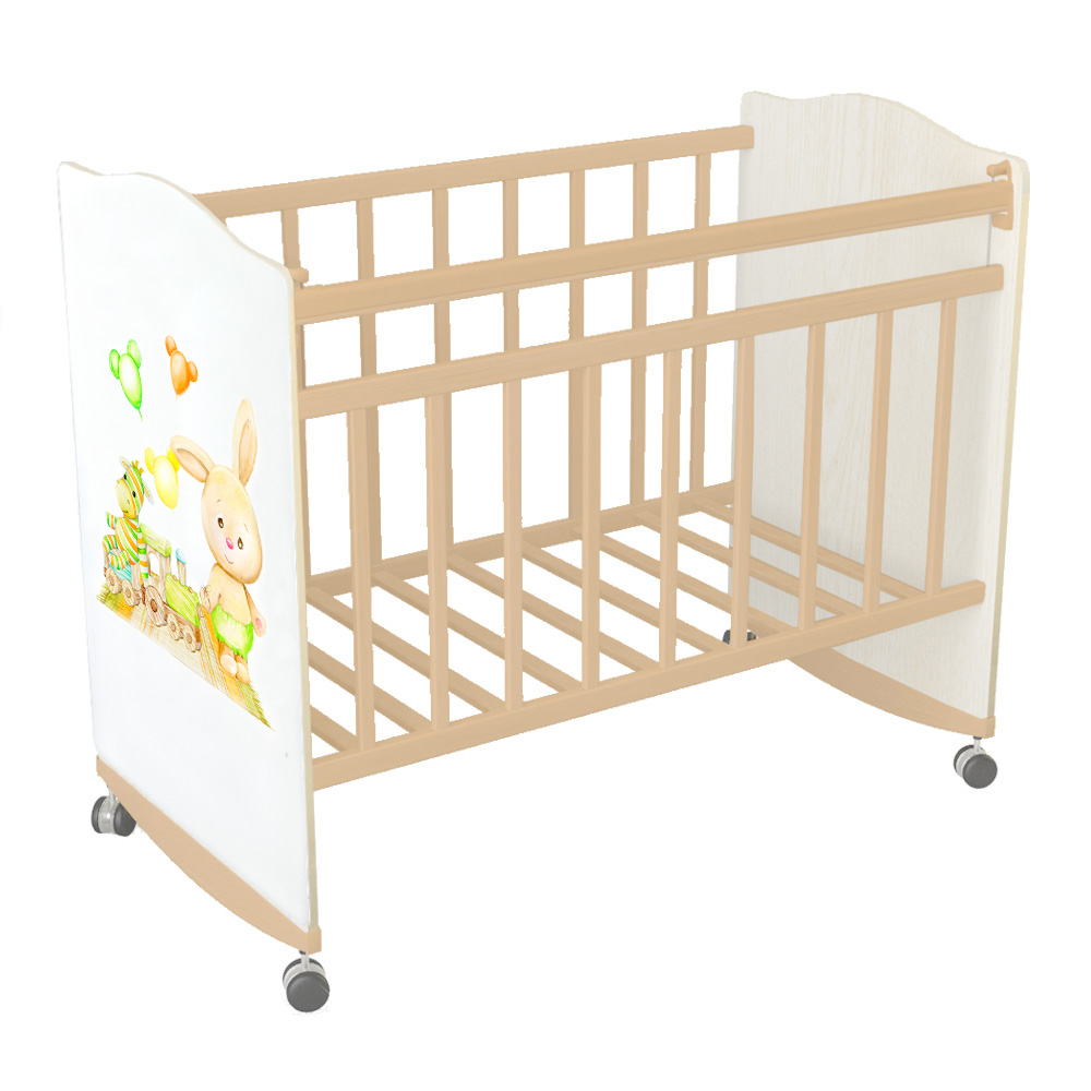 

Кровать детская INDIGO My Dream массив березы игрушки, Бежевый