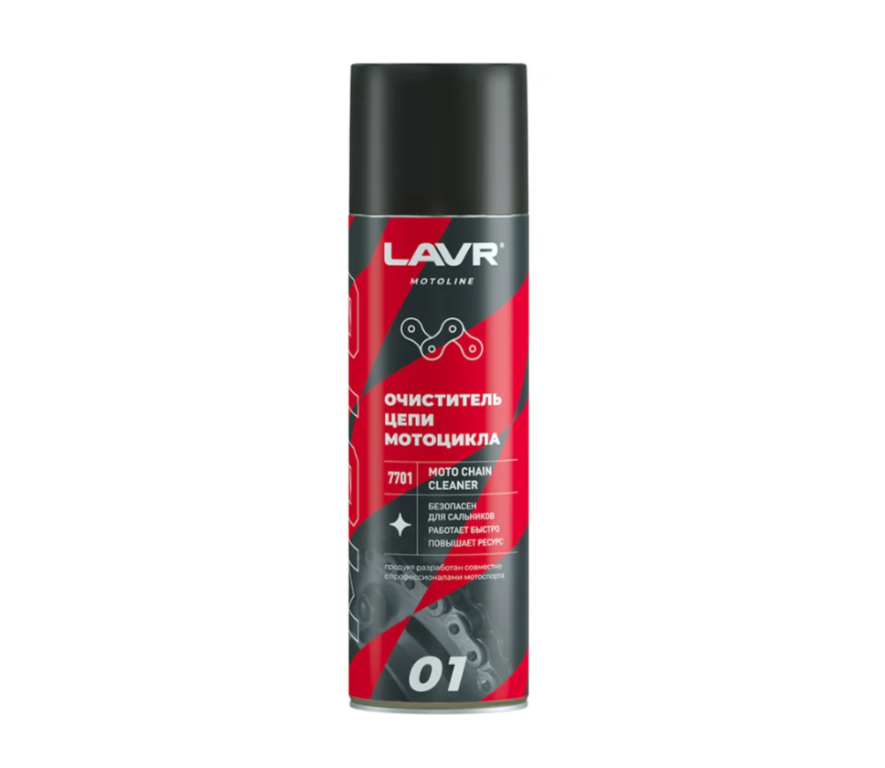 

Очиститель цепей Lavr MOTO 650 мл, vh-254278i