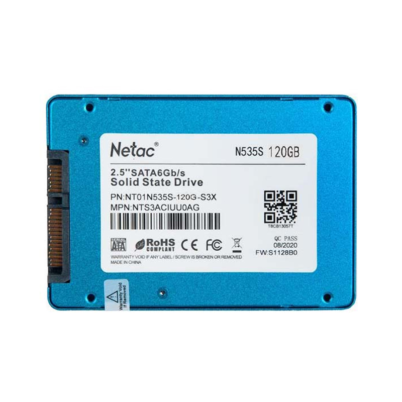 фото Ssd диск netac 120 гб (nt01n535s-120g-s3x)