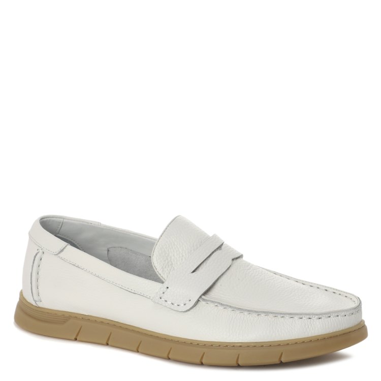 

Мокасины мужские Tendance Y163A-03E белые 42 EU, Y163A-03E