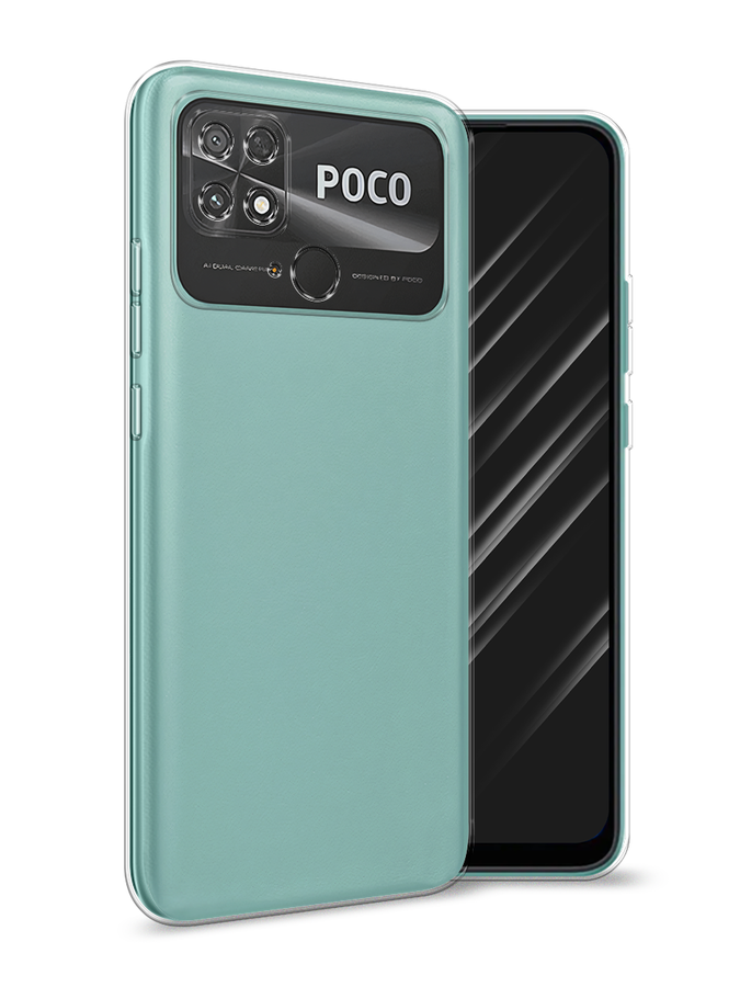

Чехол Awog на Poco C40 прозрачный, 315850-1