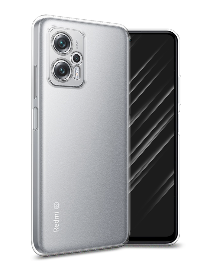 

Чехол Awog на Poco X4 GT/Redmi Note 11T Pro/11T Pro Plus прозрачный, 315450-1