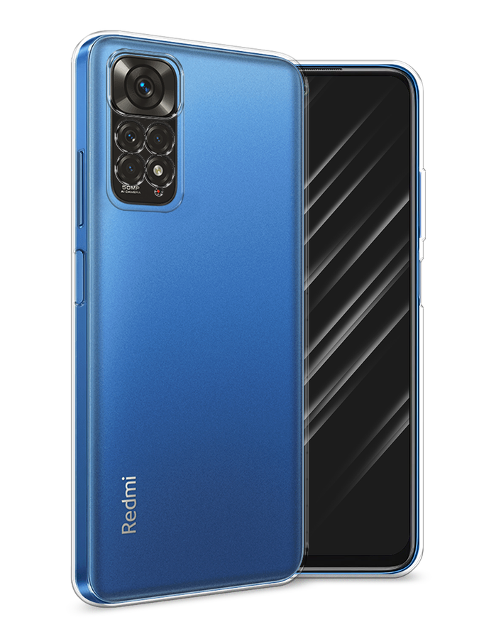 

Чехол Awog на Xiaomi Redmi Note 11 4G Global/Redmi Note 11S прозрачный, 312850-1