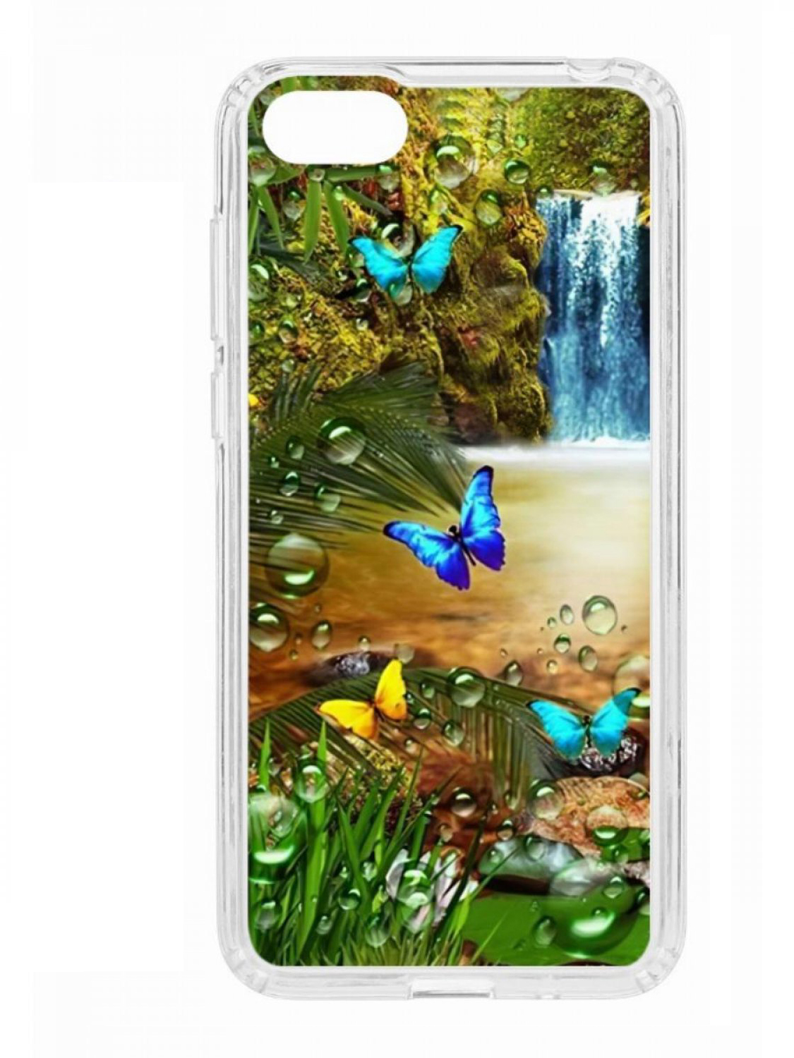

Чехол для смартфона Honor 7A КRUЧЕ Print прозрачный с принтом