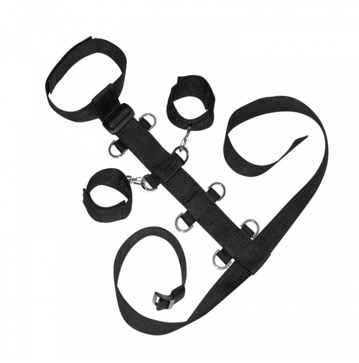 Черный фиксатор для рук с креплением на груди