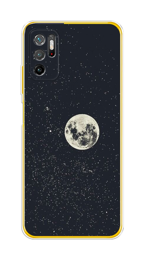 

Чехол на Xiaomi Poco M3 Pro "Полнолуние", Красный, 311050-2