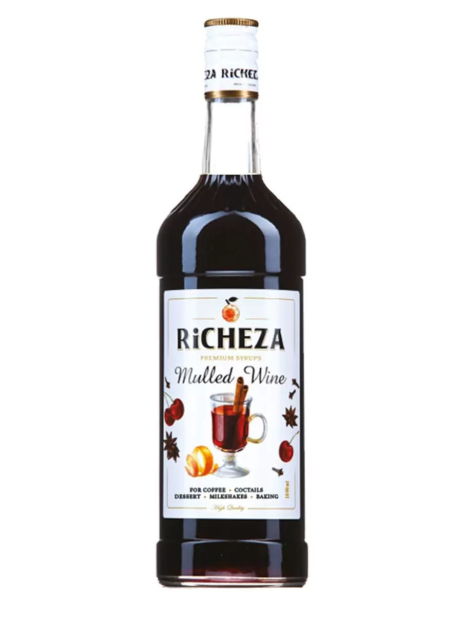 

Сироп для кофе и коктейлей Глинтвейн 1 литр, RICHEZA