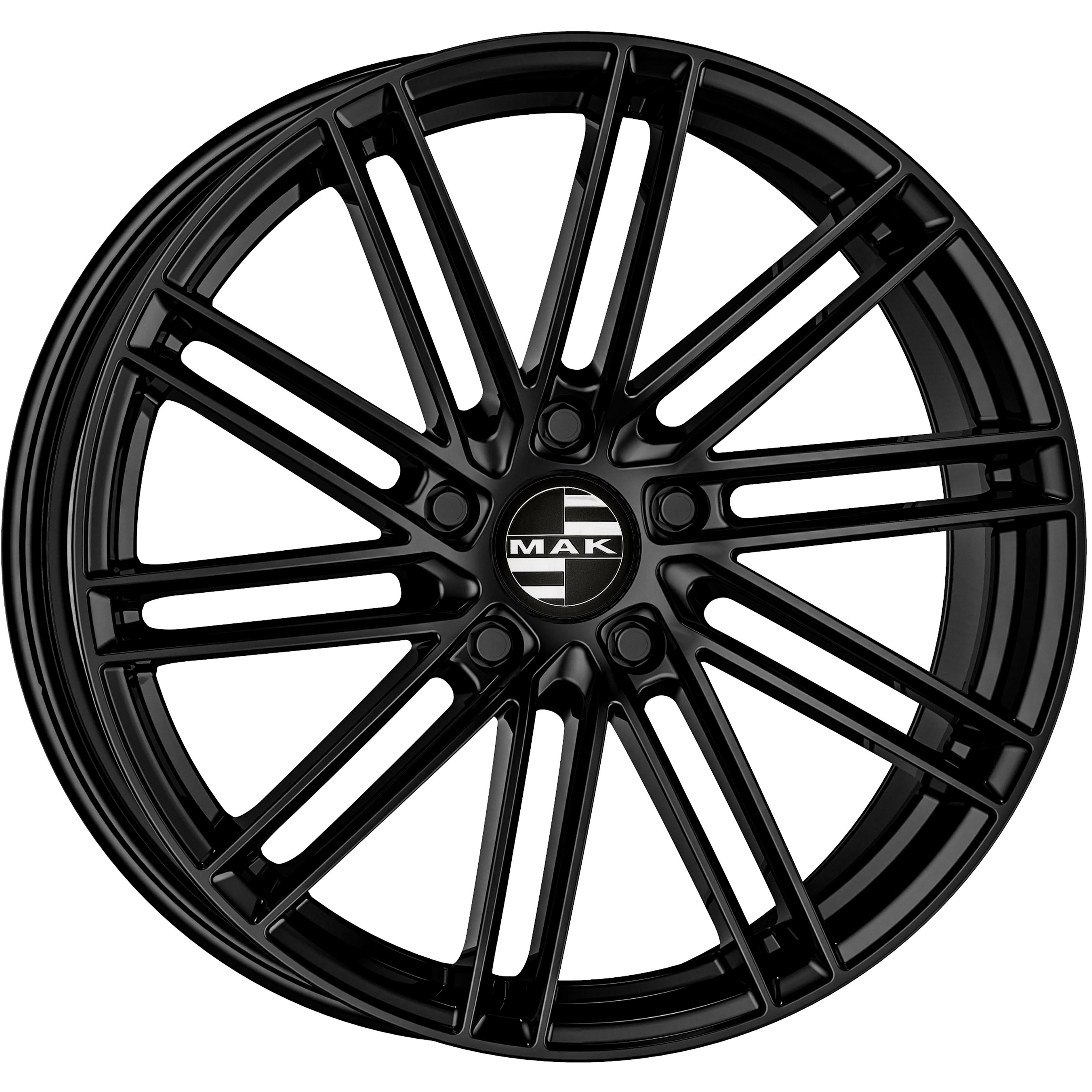 фото Колесный диск mak leipzig-d gloss black 10.5xr20 et55 5*130 d71.6 whs503483