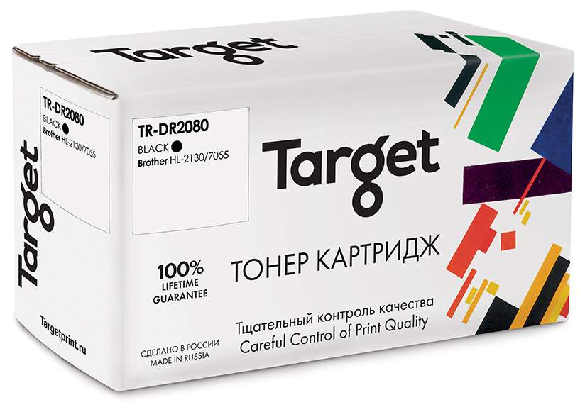 

Фотобарабан Target TR-DR2080, Black, совместимый, Черный, TR-DR2080