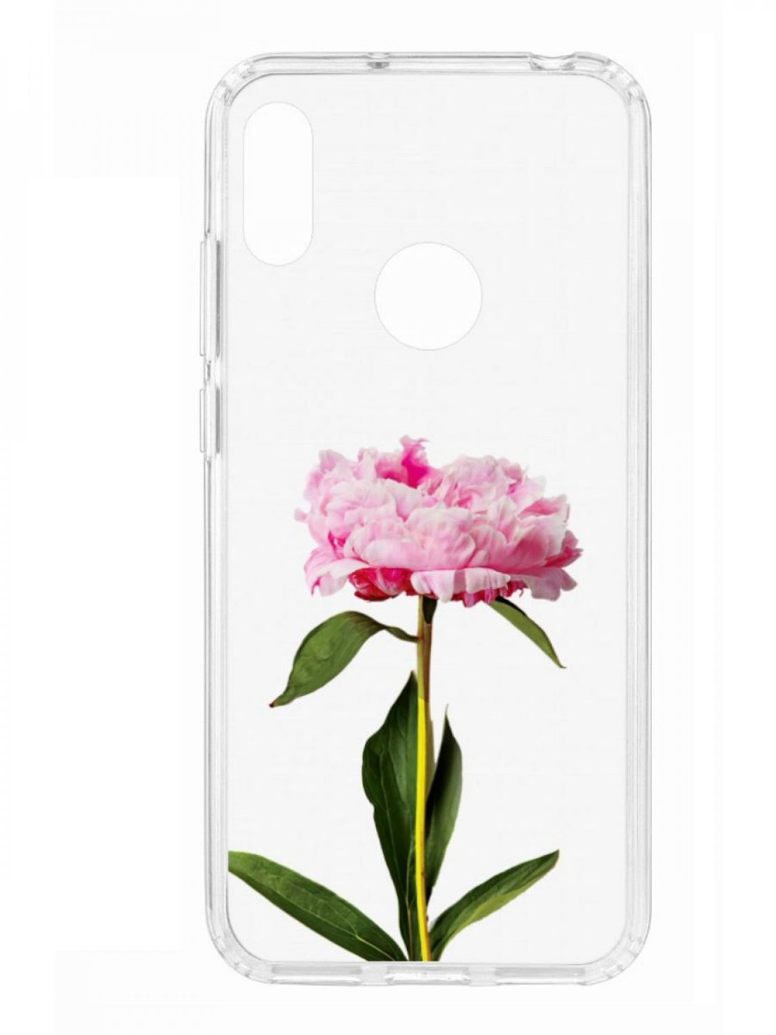 Чехол для смартфона Huawei Y6 2019 КRUЧЕ Print прозрачный с принтом