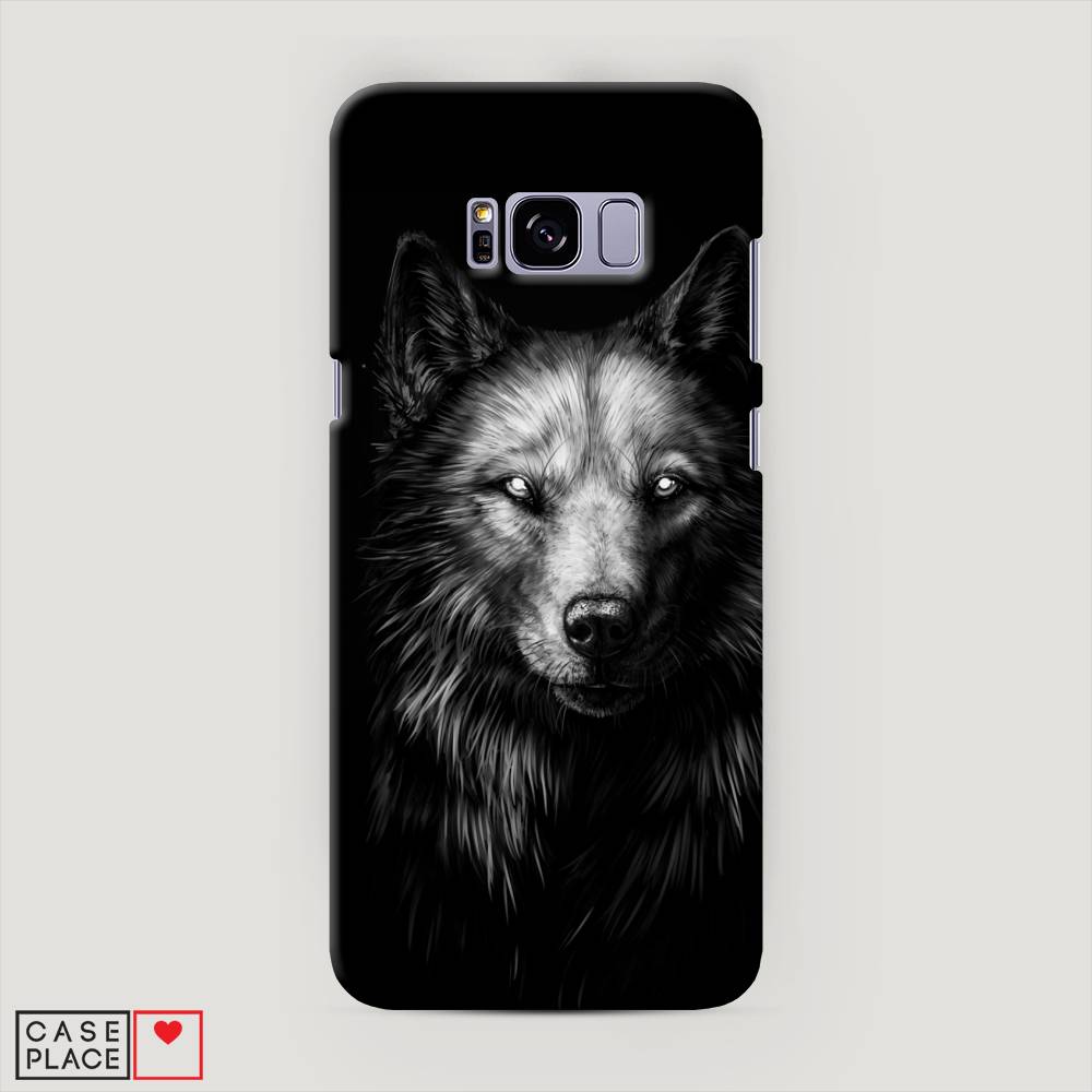 

Чехол Awog "Волк черно белый" для Samsung Galaxy S8 +, 24820-1