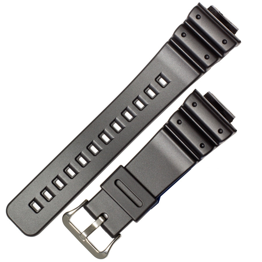 

Ремешок из двух частей мужской Casio DW-6900G-1 черный, DW-6900G-1