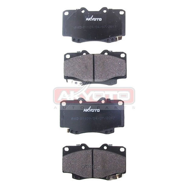 

Тормозные колодки Akyoto дисковые AKD01109, AKD01109