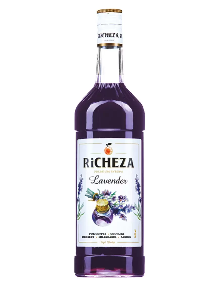 

Сироп для кофе и коктейлей Лаванда 1 литр, RICHEZA