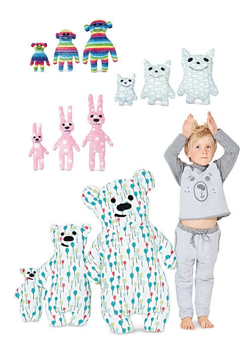 

Выкройка Burda №6303 — Мягкие игрушки