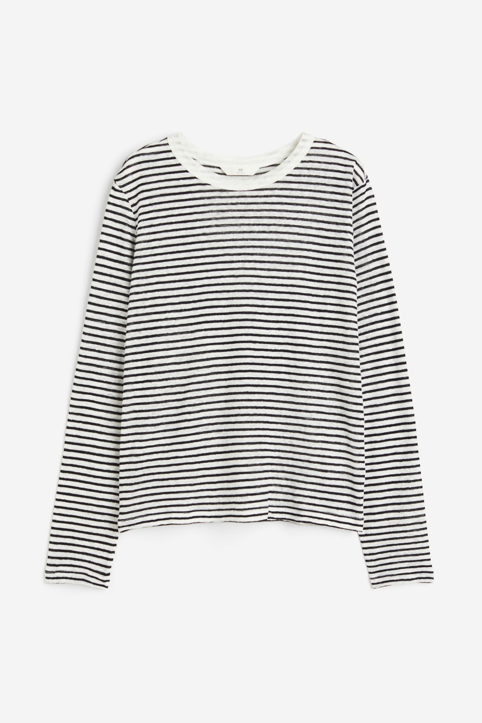 

Лонгслив женский H&M 1161671001 белый M (доставка из-за рубежа), 1161671001
