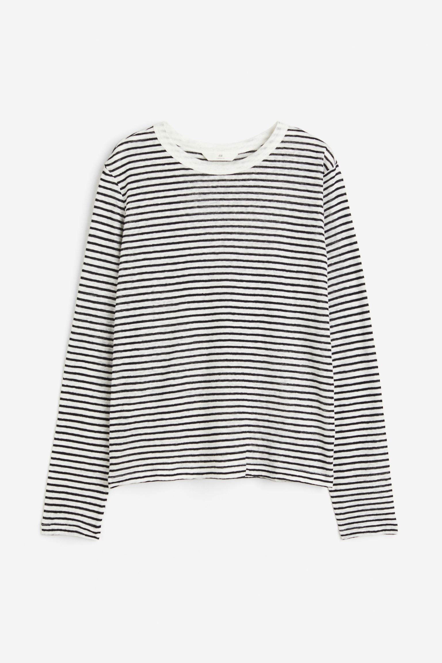 Лонгслив женский H&M 1161671001 белый XS (доставка из-за рубежа)