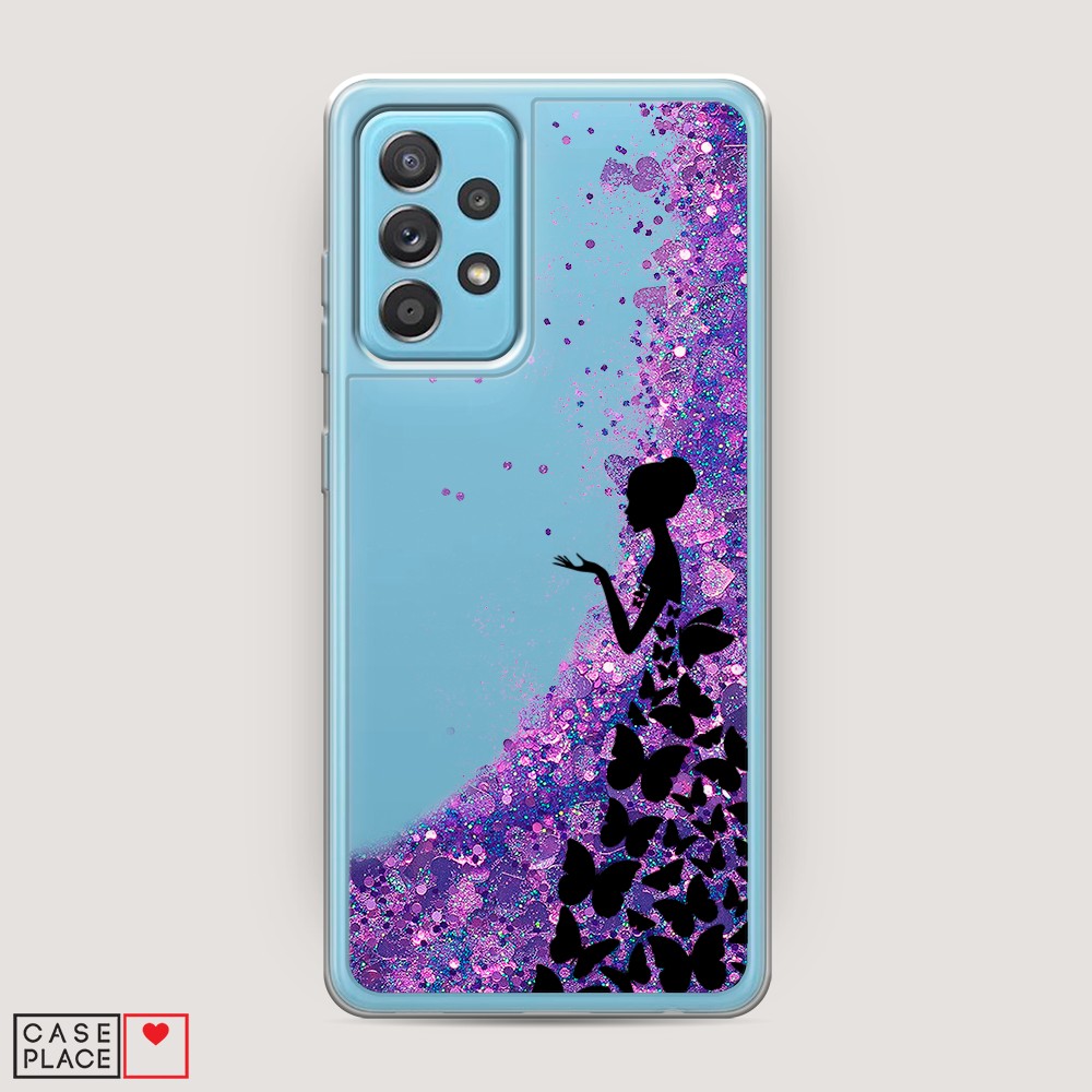 

Чехол Awog на Samsung Galaxy A52s / Самсунг A52s "Дама в бабочках", Разноцветный, 2106592-1