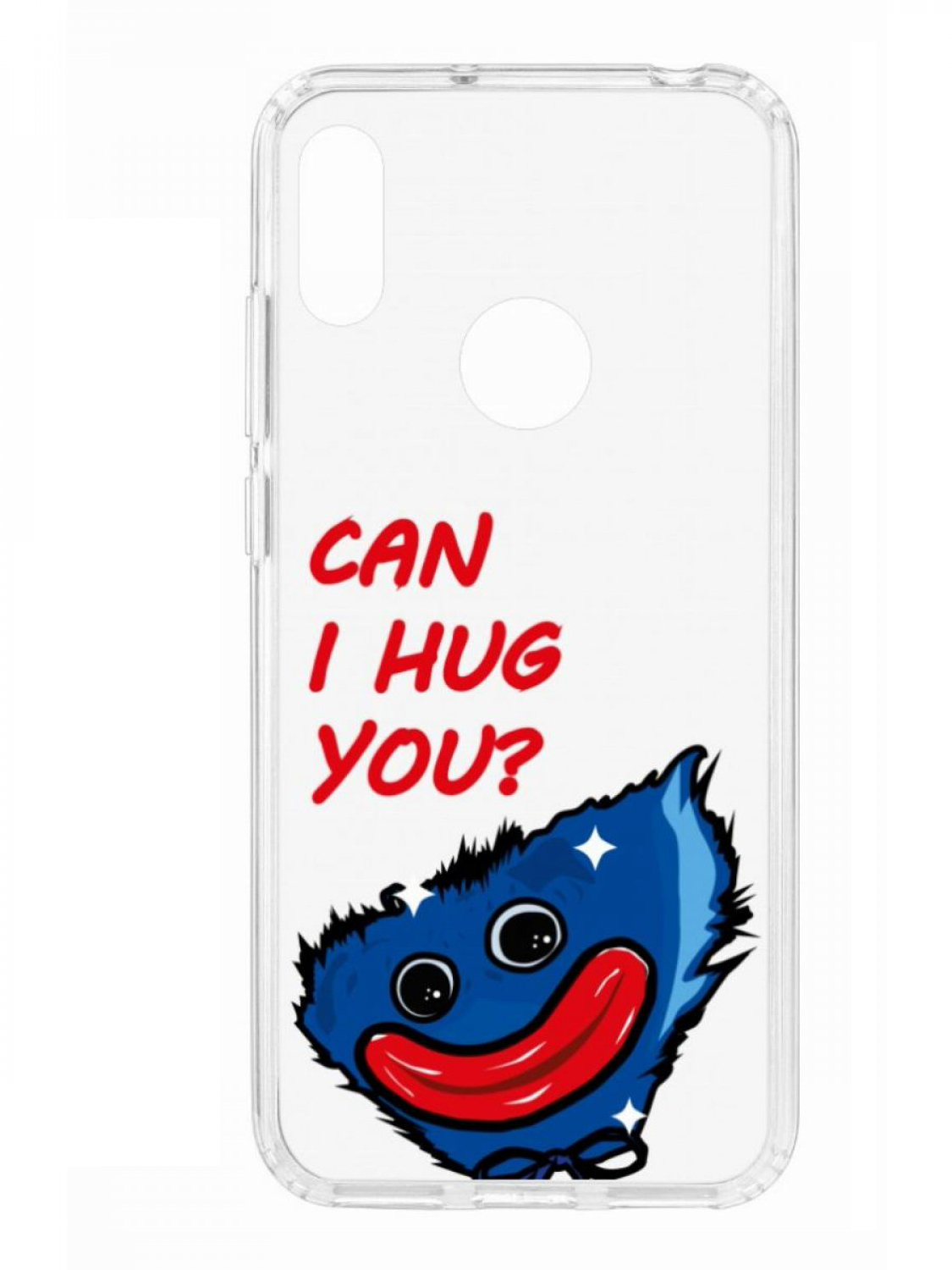 Чехол для смартфона Huawei Y6 2019 КRUЧЕ Print прозрачный с принтом