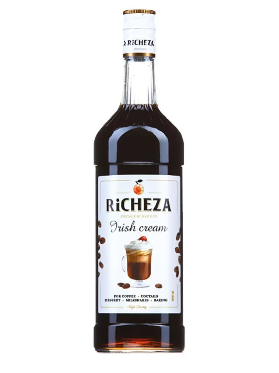 

Сироп для кофе и коктейлей Ирландский крем 1 литр, RICHEZA