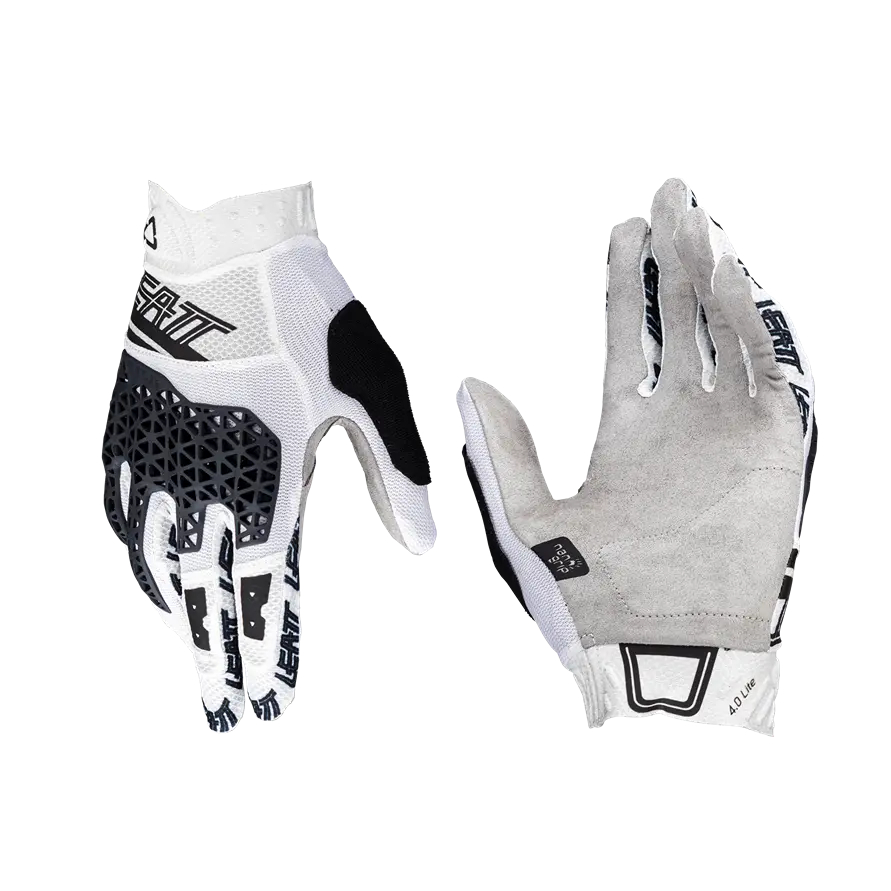 Велоперчатки Leatt MTB 4.0 Lite Glove, White, S, 2024 (6024150140)