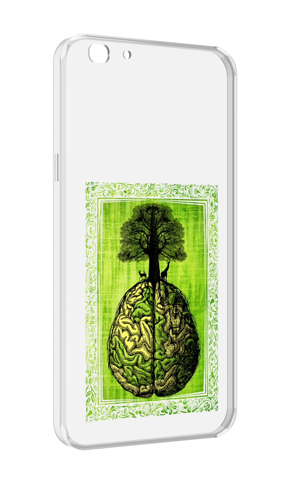 

Чехол MyPads абстракция здоровый мозг для Oppo A77/F3 (2017 год), Прозрачный, Tocco