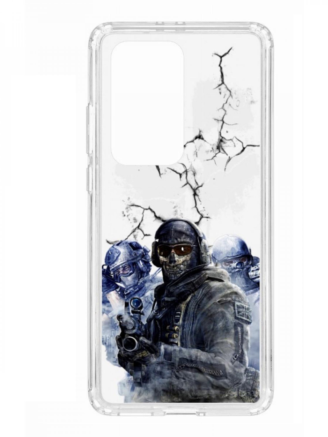 

Чехол для смартфона Huawei P40 Pro+ КRUЧЕ Print прозрачный с принтом