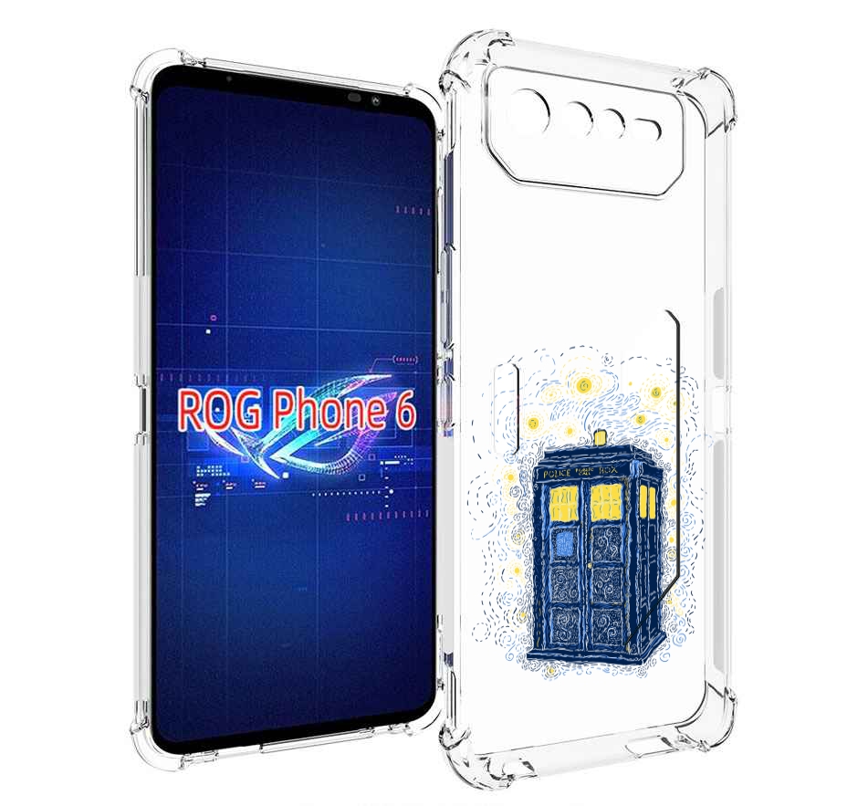 

Чехол MyPads будка рисунок для Asus ROG Phone 6, Прозрачный, Tocco