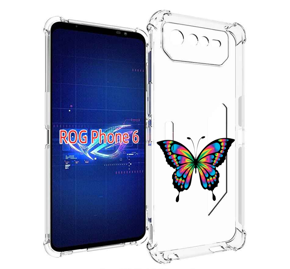 

Чехол MyPads мини-бабочка для Asus ROG Phone 6, Прозрачный, Tocco