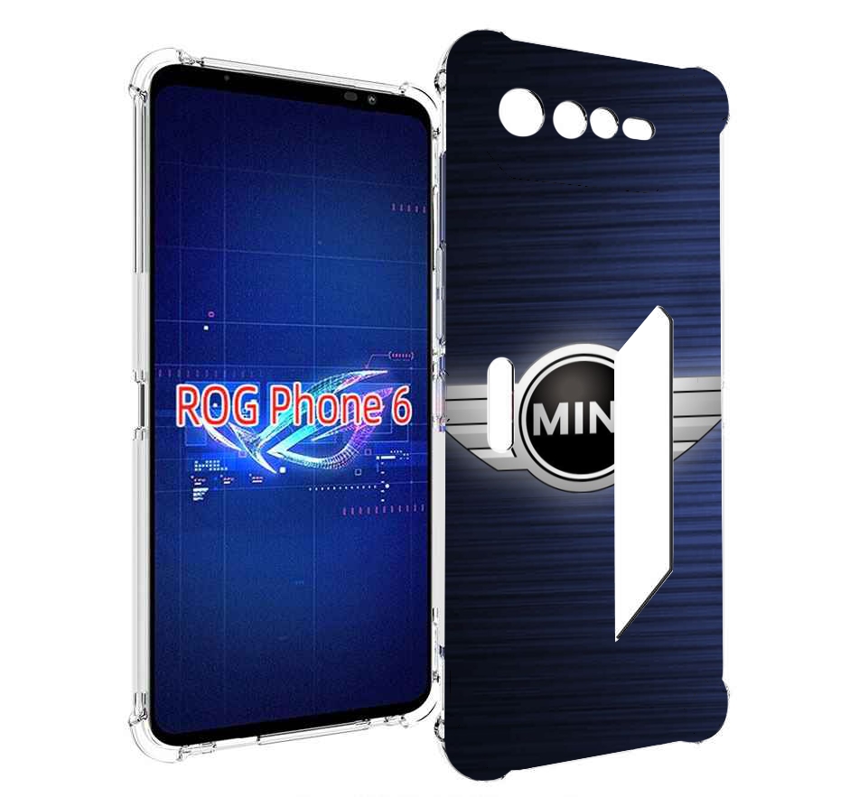 

Чехол MyPads mini-2 (2) мужской для Asus ROG Phone 6, Прозрачный, Tocco