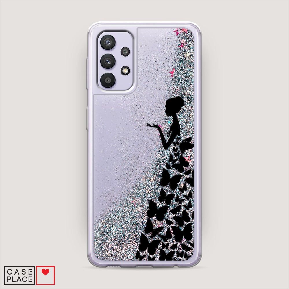 

Чехол Awog на Samsung Galaxy A32 / Самсунг A32 "Дама в бабочках", Разноцветный, 2102091-1