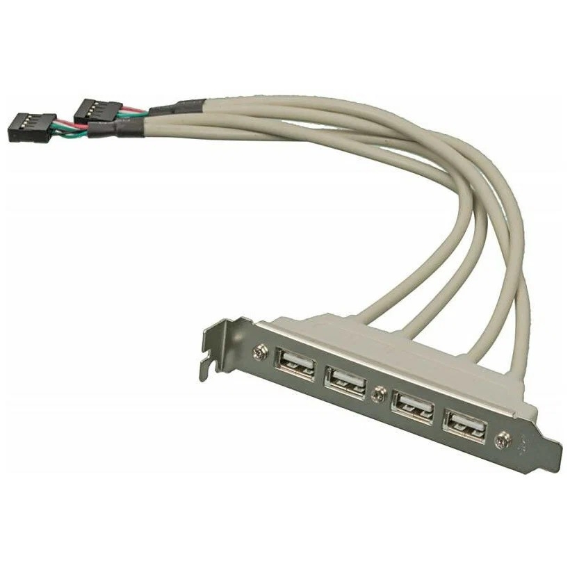 

USB Bracket 4xUSB2.0 Bulk