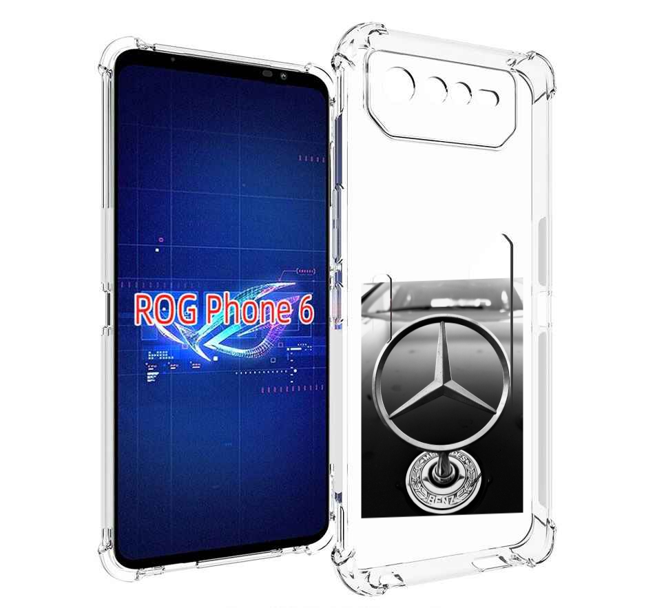 

Чехол MyPads mercedes 6 мужской для Asus ROG Phone 6, Прозрачный, Tocco