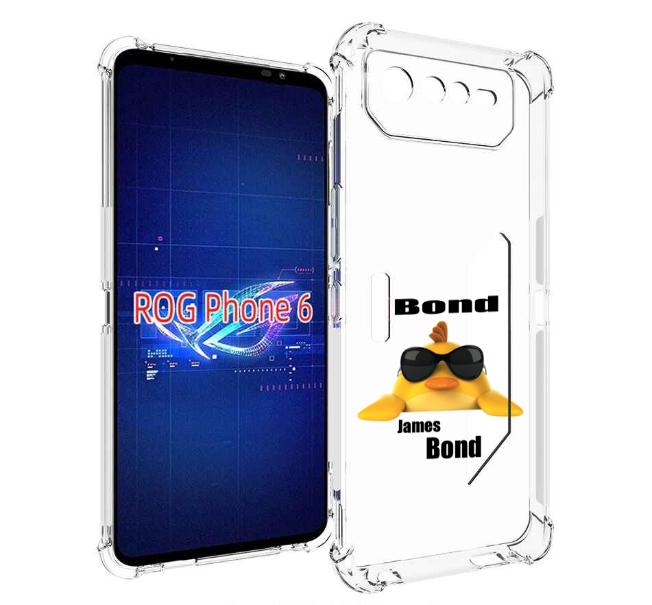

Чехол MyPads бонд для Asus ROG Phone 6, Прозрачный, Tocco