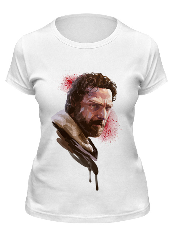 

Футболка женская Printio Ходячие мертвецы (the walking dead) белая 2XL, Белый, Ходячие мертвецы (the walking dead)