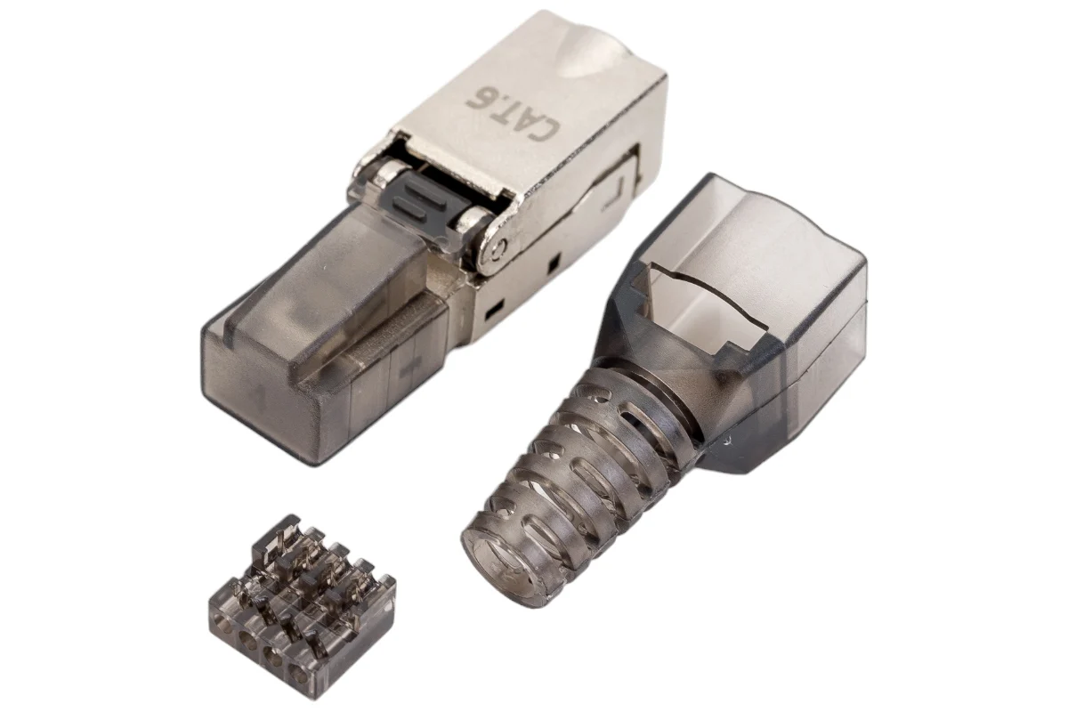 

ITK CS3-1C06F-Q Разъём RJ-45 FTP для кабеля кат.6 полевая заделка