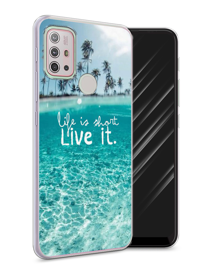 

Чехол Awog на Lenovo K13 Note / Леново K13 Note "Live it", Розовый, 112950-7