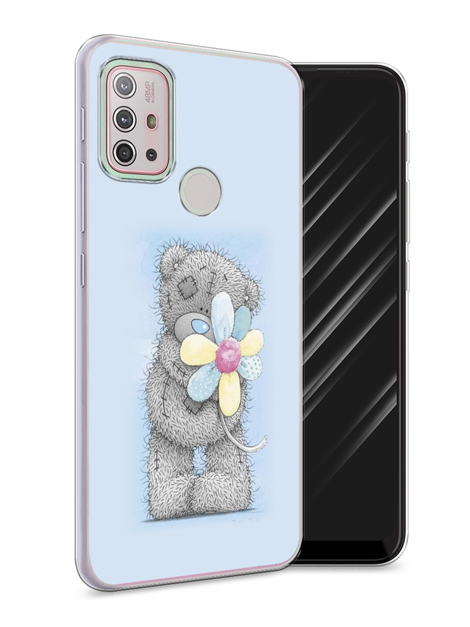 

Чехол Awog на Lenovo K13 Note / Леново K13 Note "Me to you с ромашкой", Голубой;серый;желтый, 112950-2